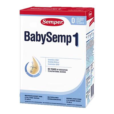 现货 2盒瑞典进口Semper森宝2段134段婴幼儿配方奶粉6-12个月800g