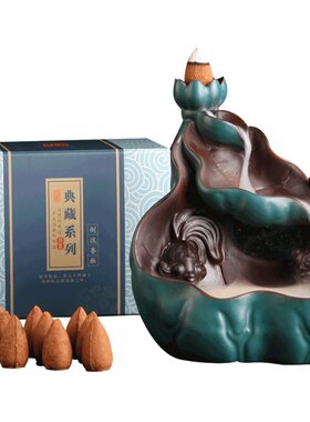 左右逢源倒流香粒沉香檀香回流香