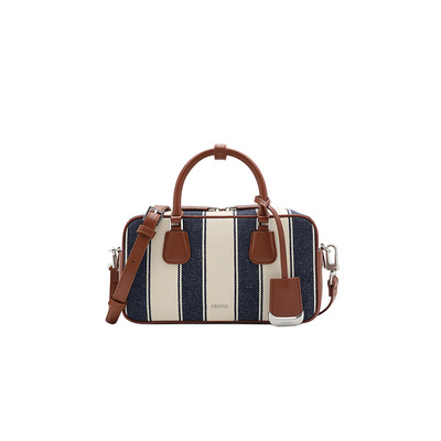 PEDRO波士顿包26夏季新款女士航海系列保龄球包PW2-65060007-6