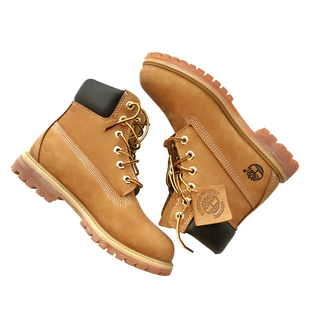 现货Timberland添柏岚10361女版10061黄靴鞋情侣踢不烂美国正品