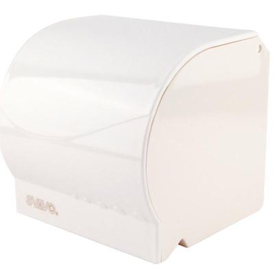 瑞沃卫生间卷纸盒免打孔透明纸架