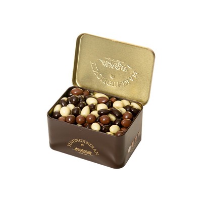 怡浓坚果夹心巧克力豆纯可可脂