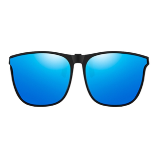 偏光太阳镜眼镜夹片便携高清男女墨镜防紫外线防眩光冰蓝片近视镜