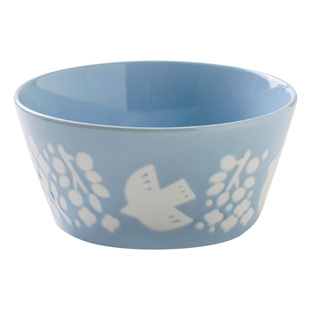 MINORU日本制进口瓷制平底碗陶瓷碗高颜值饭碗甜品碗家用480ml