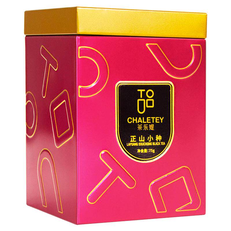茶乐媞正山小种金骏眉桐木关小种红茶礼罐节日送长辈商务茶礼75g