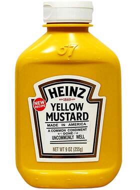 美国进口黄芥末酱Heinz