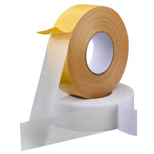 批发！布基双面胶高粘度布透明地毯地板拼接防水超粘不留痕墙面固定婚庆气球墙纸贴春联专用强力网格双面胶带