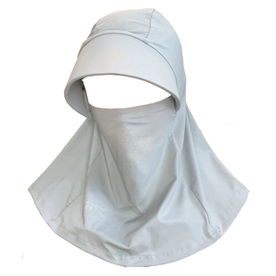冰丝防晒帽子遮脸面罩遮阳帽夏季防紫外线骑车户外护颈防尘太阳帽