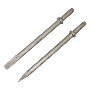 G10风镐钎 尖头气铲头铲仟铲头弹簧风镐管风加长扁头风镐凿风镐头