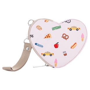 LeSportsac乐播诗新款经典系列可爱随身收纳包精致爱心卡包手拿包