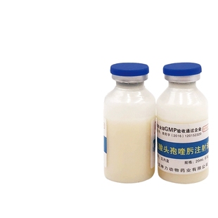 中龙神力头孢喹肟注射液兽用母猪产后消炎牛羊猪三针保健4代头孢