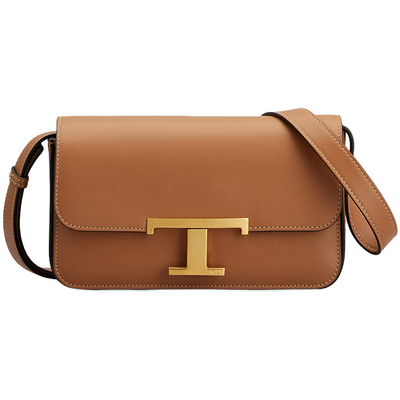 TOD'STTIMELESS迷你皮革斜挎包