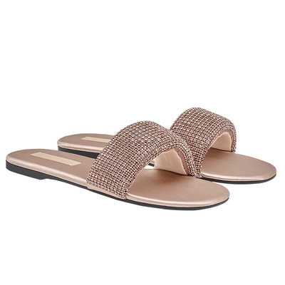 时尚平底满钻凉拖CHARLES&KEITH