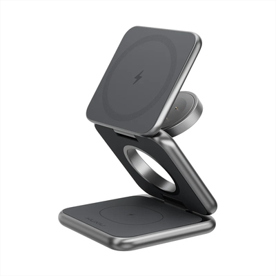 谷歌三合一磁吸折叠无线充适用GooglePixel9 ProXL手机Watch3手表