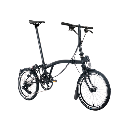 小布折叠自行车6速经典黑