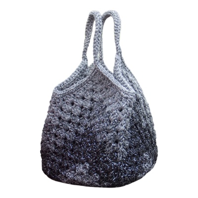 秀丝雅闪耀线银河渐变蛋糕线流银棉线段染diy菜篮子包毛线材料包