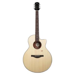 趣弹乐器楚门新一代150TF原声单板民谣吉他初学者进阶电箱41寸