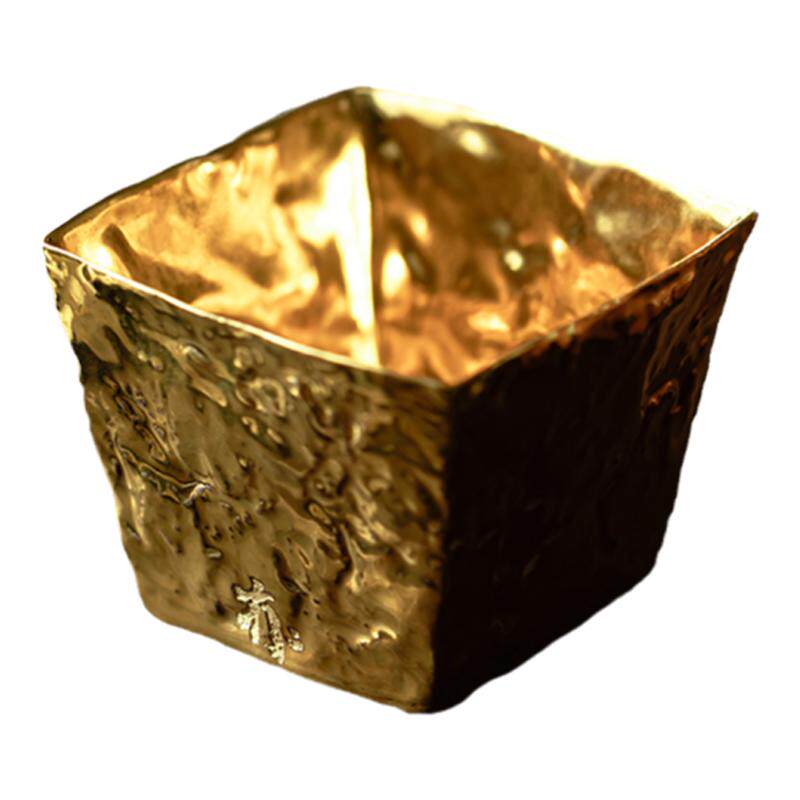 24K手工鎏金日进斗金杯