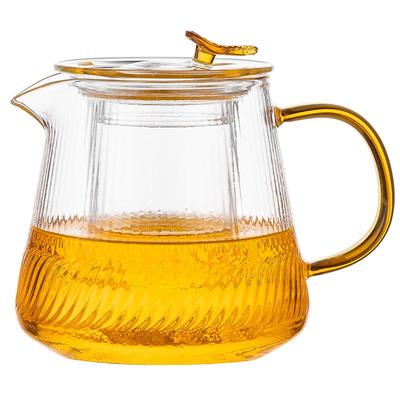 耐高温茶水分离玻璃泡茶壶