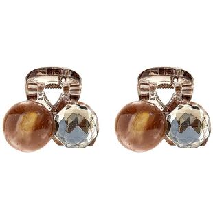 兰诺迷你头发抓夹女高级感2026新款小号发量少刘海夹对夹半扎发饰