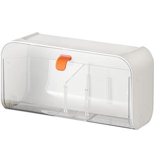 儿童发饰收纳盒壁挂头饰头绳皮筋女童发夹首饰浴室收纳神器挂墙上