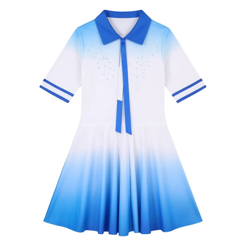 小荷风采获奖作品儿童演出服飘扬的红领巾舞蹈服装少儿红心表演服