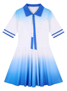 小荷风采获奖作品儿童演出服飘扬的红领巾舞蹈服装少儿红心表演服