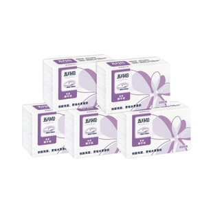 五月花擦手纸A182200双层酒店卫生间抹手纸家用厨房纸整箱20包邮