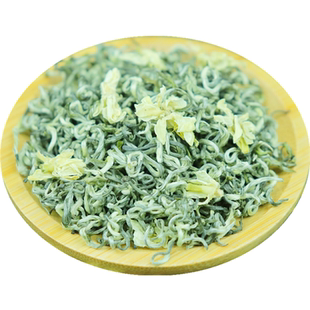 2025新茶飘雪四川茉莉花茶蒙顶山明前嫩芽炒花高端碧潭浓香型250g