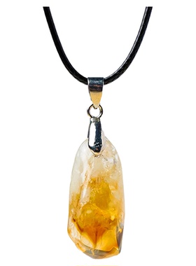 天然紫水晶吊坠项链饰品