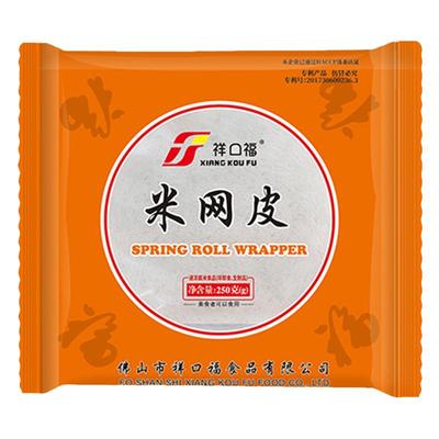 祥口福食用米网皮酒店油炸春卷皮