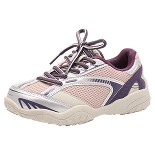 小米步女童鞋子2026春季新款软底鞋子儿童百搭休闲鞋男童鞋中大童