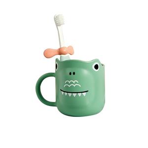 babycare儿童刷牙杯趣味卡通漱口杯宝宝防摔耐高温家用漱口刷牙杯