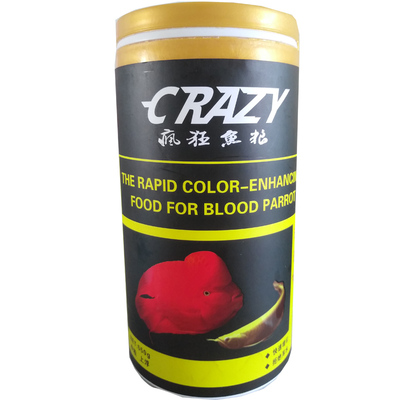 疯狂鱼粮迅速红血鹦鹉上浮鱼饲料
