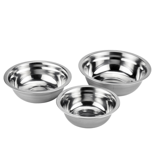 和面盆圆形洗菜盆家用加厚不锈钢盆打蛋汤盆不锈钢碗食堂盆饭盆