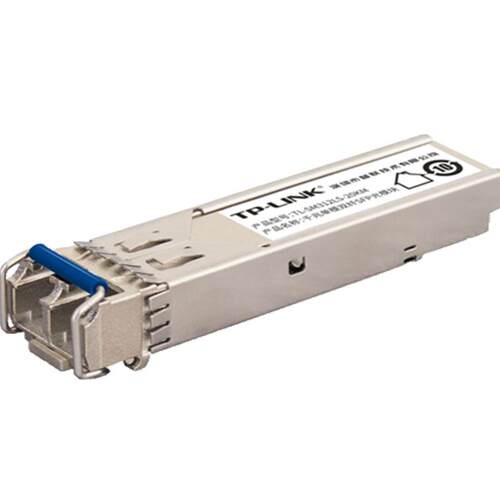 普联TP-LINK TL-SM312LS-20KM千兆SFP光模块单模双纤LC小方口1310nm光纤收发器1G高速远距离通信20公里全双工