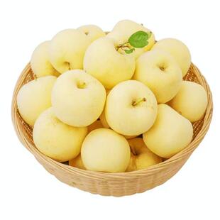 正宗产地黄金奶油富士苹果当季奶油苹果9斤整箱包邮时令斤鲜果