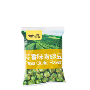 甘源青豆蒜香原味蟹黄青豌豆5斤小包装零食品批发价混合装2500g