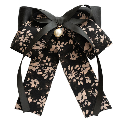 优雅古典飘带蝴蝶结发夹顶夹