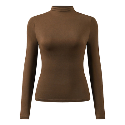 猫人玻尿酸半高领高级感打底衫