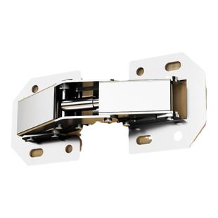 免开孔柜门铰链合页大全阻尼缓冲折叠衣柜门铰弹簧橱柜五金件配件