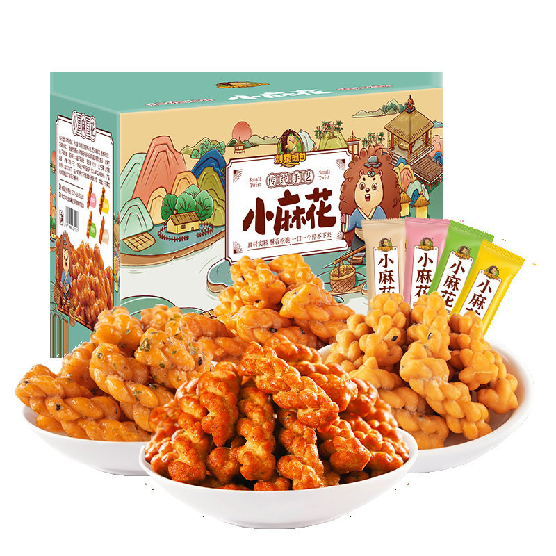 【4种口味】刺猬阿甘办公室休闲中式糕点/新中式糕点
