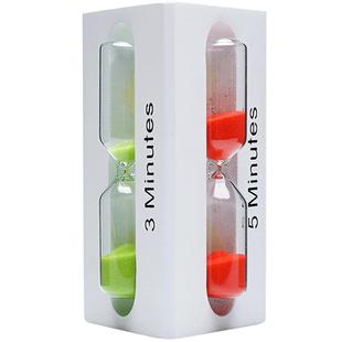 沙漏计时器儿童3/5/7/三分钟七迷你流沙瓶组合创意漏沙防摔小礼物