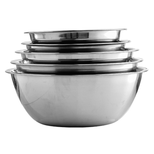 不锈钢盆商用烘焙搅拌盆凉拌菜专用盆厨房物斗洗菜盆加厚汤盆小盆