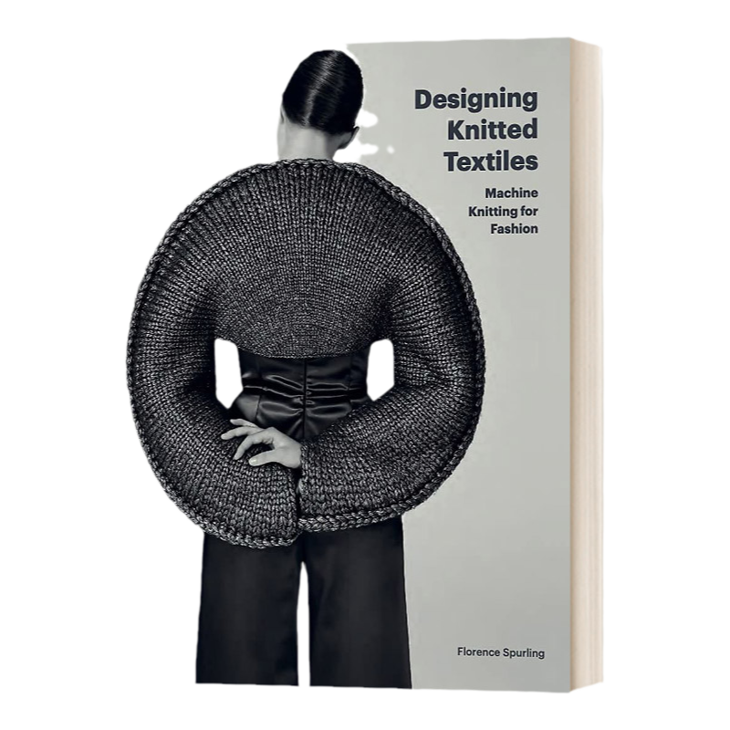 针织品设计 时尚机械针织 缝纫机编织机钩花图案 英文原版Designing Knitted Textiles Machine Knitting for Fashion进口英语书籍