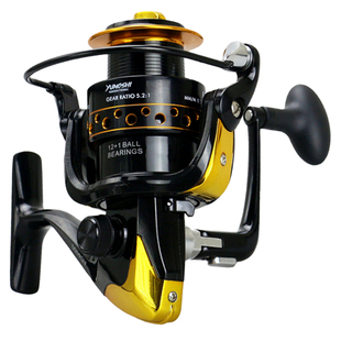 威武渔具AD系列7000 8000金属线杯海竿轮渔线轮纺车轮锚鱼轮