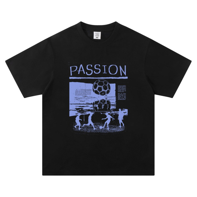 passion足球文化短袖t恤