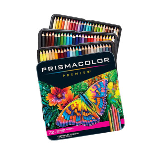 Prismacolor美国三福霹雳马彩铅套装150色官方油性72色成人学生专业绘画手绘美术生专用培斯玛彩色铅笔旗舰店