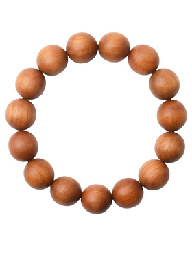 老山檀香木高密度文玩手串