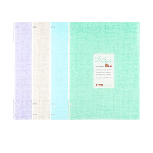 【自营】kokuyo国誉Littlewoods木野梦境系列四孔活页本Campus纸张可拆卸笔记本同高颜值加厚不硌手学生记事